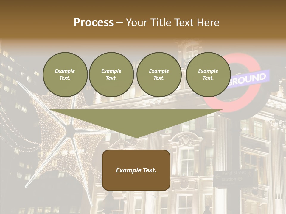 Lights Oxford Transport PowerPoint Template