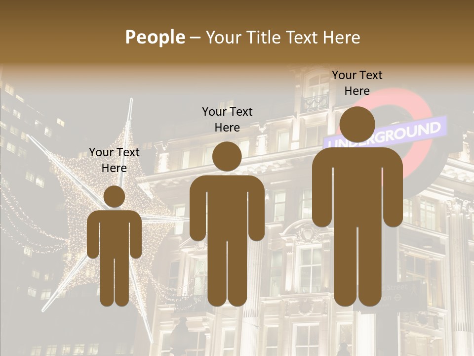 Lights Oxford Transport PowerPoint Template