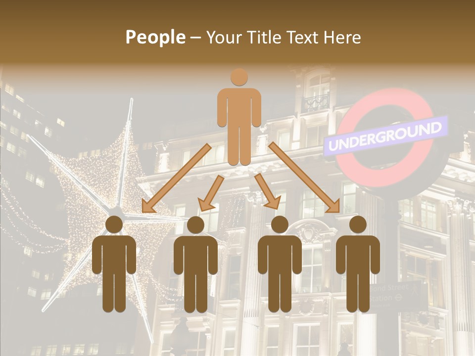 Lights Oxford Transport PowerPoint Template