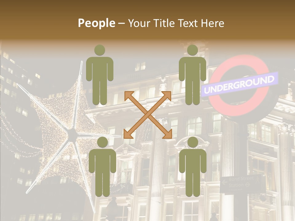 Lights Oxford Transport PowerPoint Template