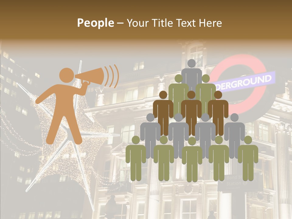 Lights Oxford Transport PowerPoint Template