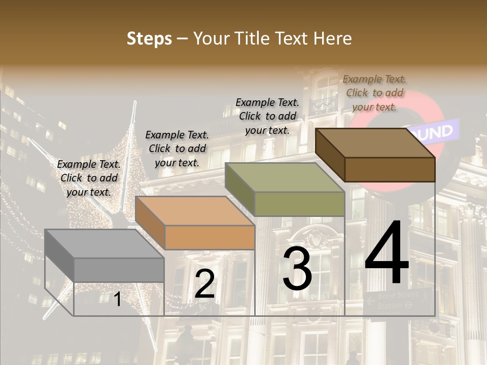 Lights Oxford Transport PowerPoint Template