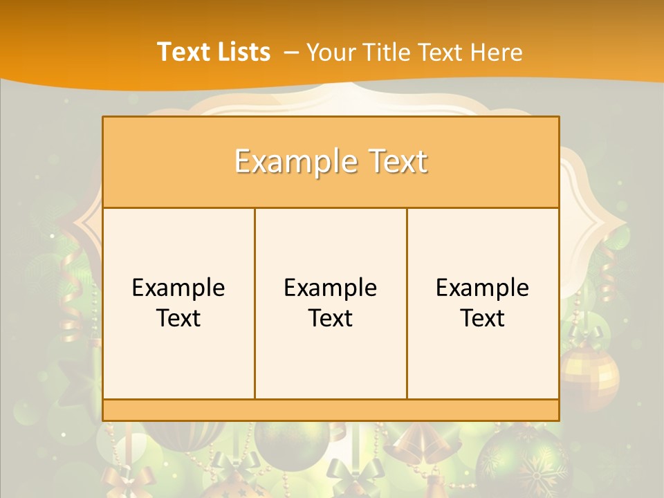 Holy Shining New PowerPoint Template