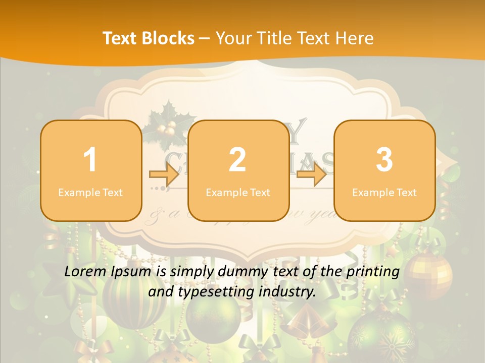 Holy Shining New PowerPoint Template
