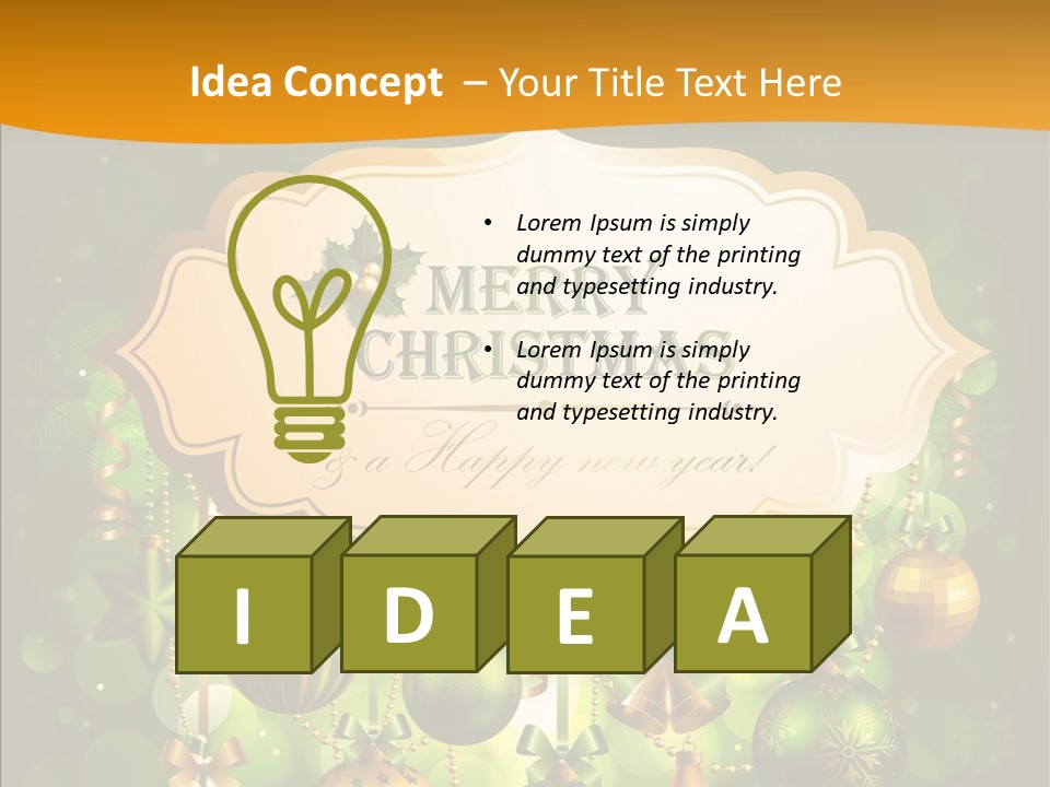 Holy Shining New PowerPoint Template