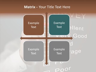 Adult Background Answer PowerPoint Template
