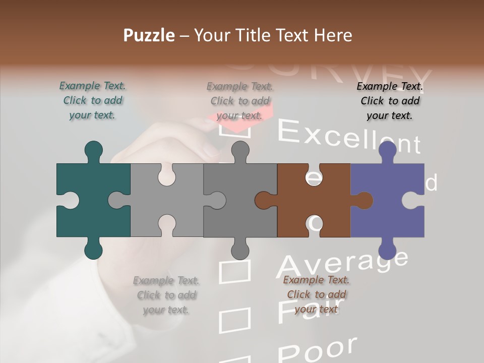 Adult Background Answer PowerPoint Template
