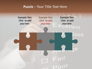 Adult Background Answer PowerPoint Template