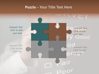 Adult Background Answer PowerPoint Template