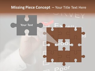 Adult Background Answer PowerPoint Template