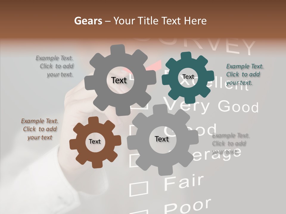 Adult Background Answer PowerPoint Template
