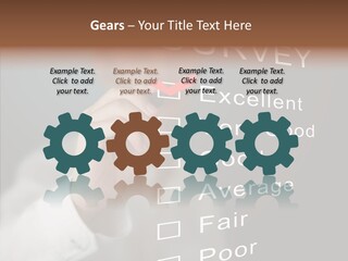 Adult Background Answer PowerPoint Template
