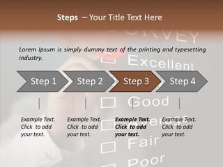 Adult Background Answer PowerPoint Template