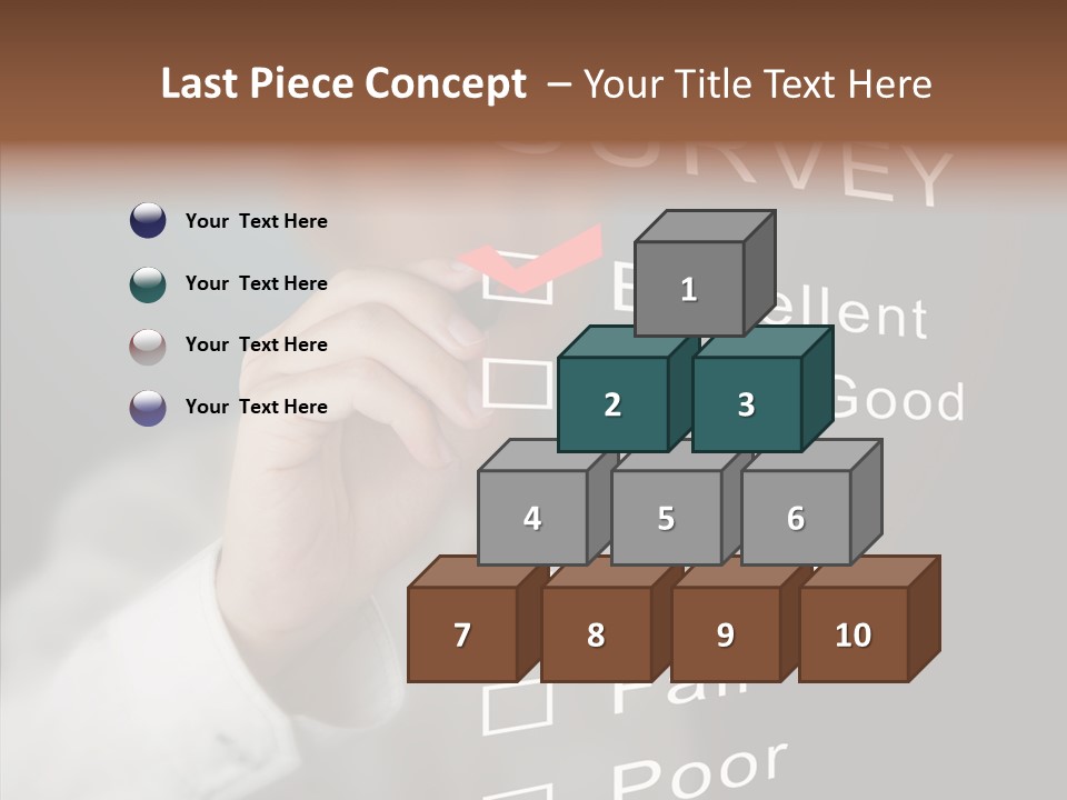Adult Background Answer PowerPoint Template