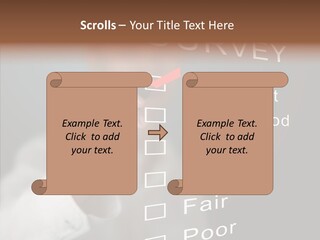 Adult Background Answer PowerPoint Template