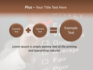 Adult Background Answer PowerPoint Template