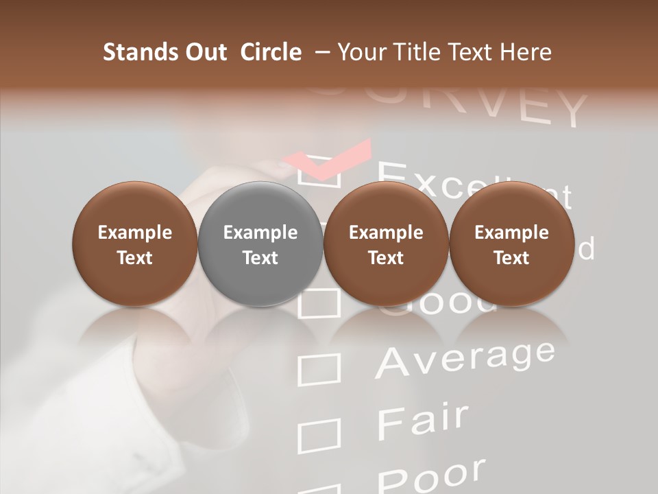 Adult Background Answer PowerPoint Template