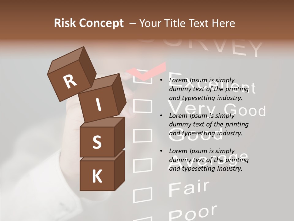 Adult Background Answer PowerPoint Template