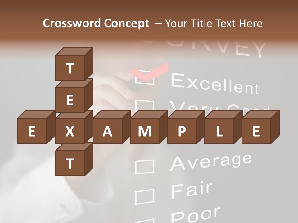 Adult Background Answer PowerPoint Template