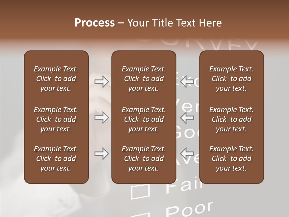 Adult Background Answer PowerPoint Template