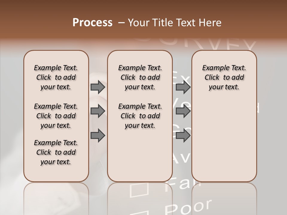 Adult Background Answer PowerPoint Template