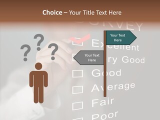 Adult Background Answer PowerPoint Template