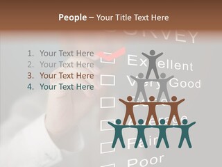 Adult Background Answer PowerPoint Template