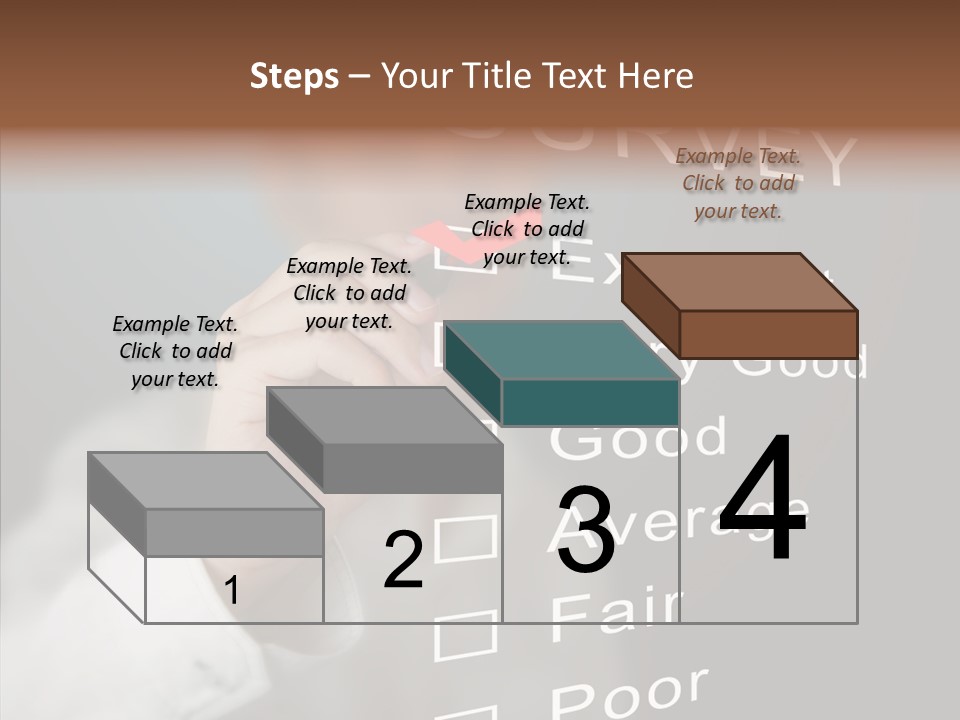 Adult Background Answer PowerPoint Template