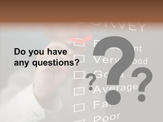 Adult Background Answer PowerPoint Template