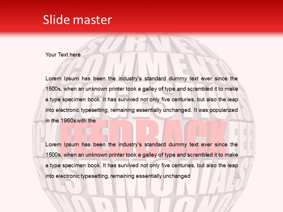 Share Web Evaluate PowerPoint Template