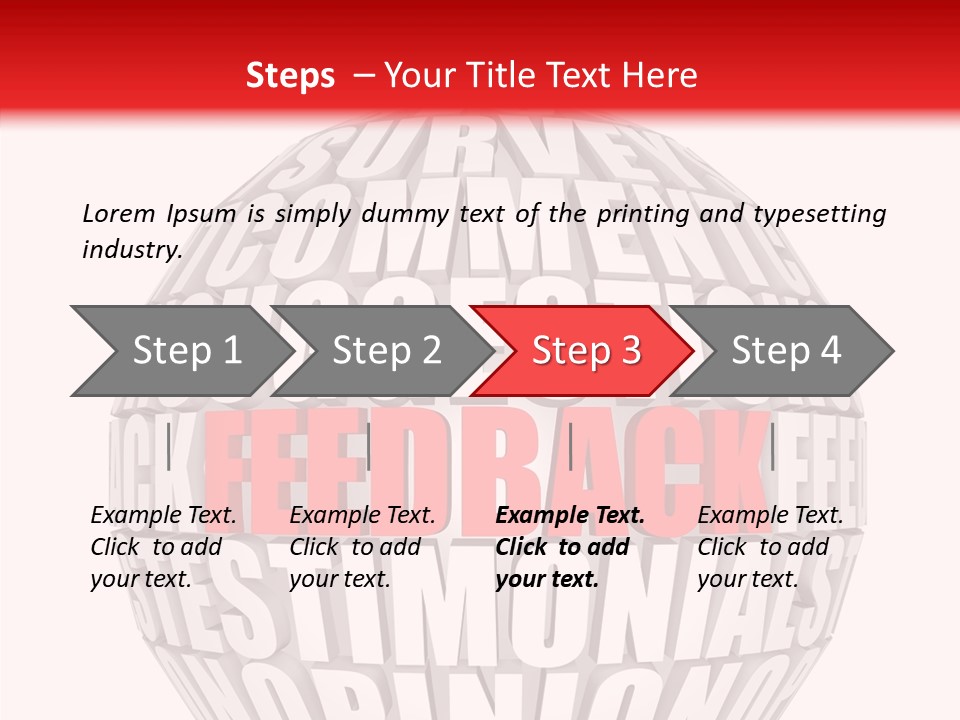 Share Web Evaluate PowerPoint Template