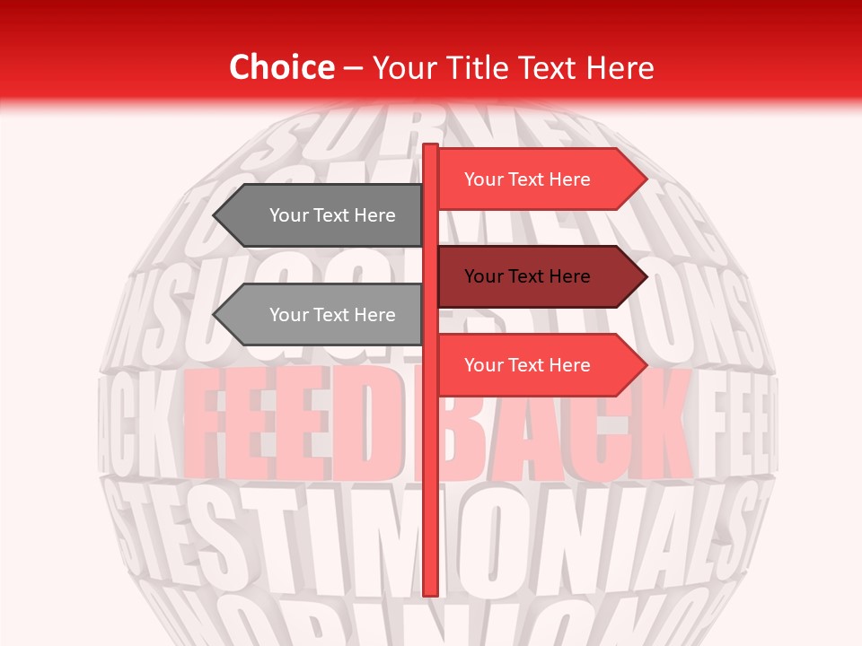 Share Web Evaluate PowerPoint Template