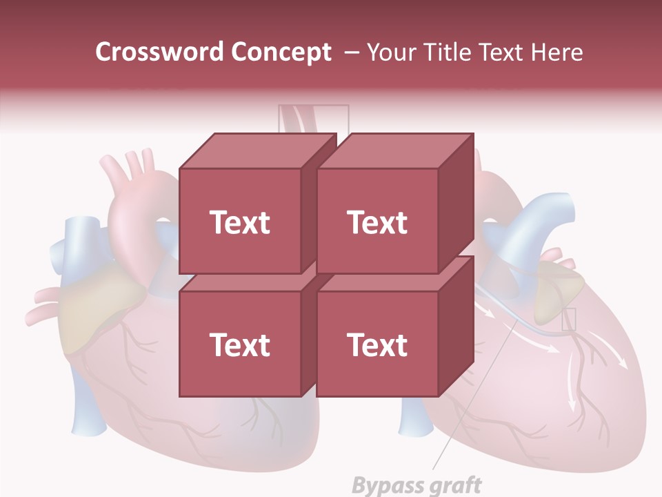 Clogged Heartbeat Illustration PowerPoint Template