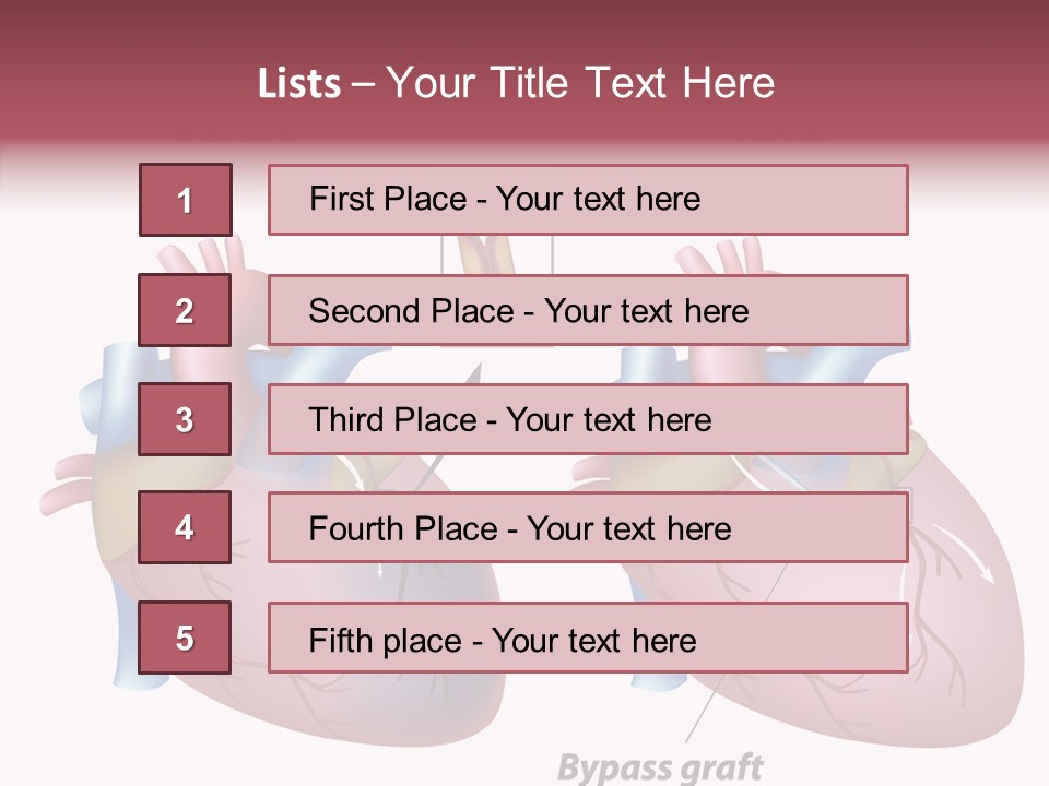 Clogged Heartbeat Illustration PowerPoint Template
