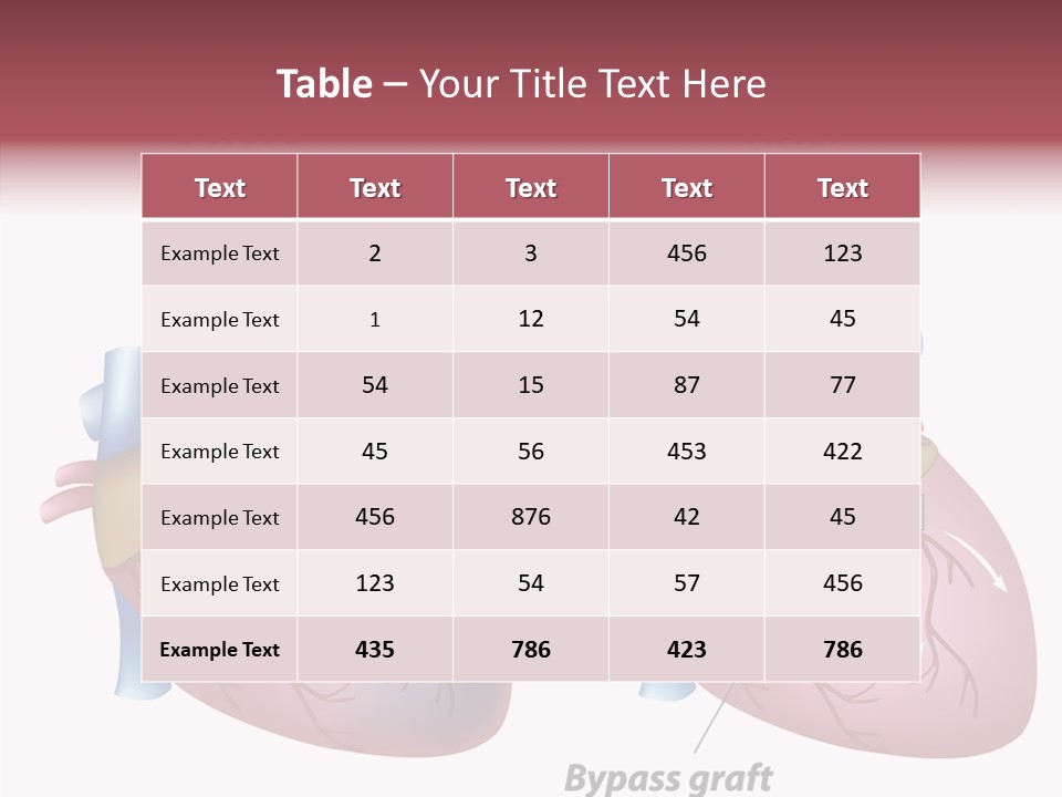 Clogged Heartbeat Illustration PowerPoint Template