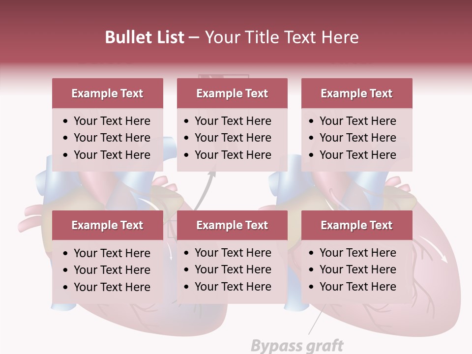Clogged Heartbeat Illustration PowerPoint Template