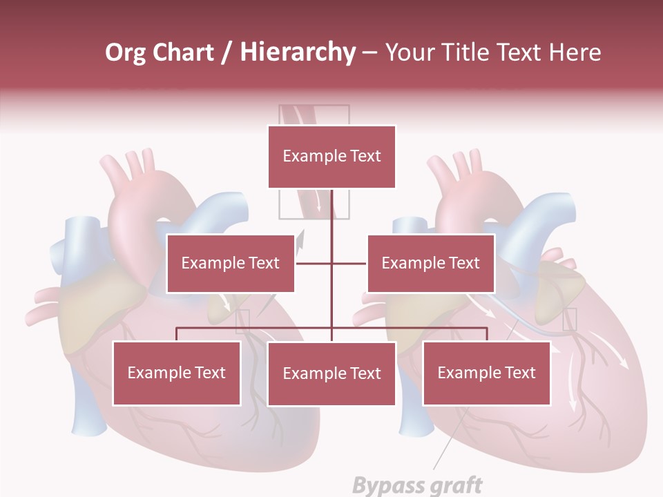 Clogged Heartbeat Illustration PowerPoint Template