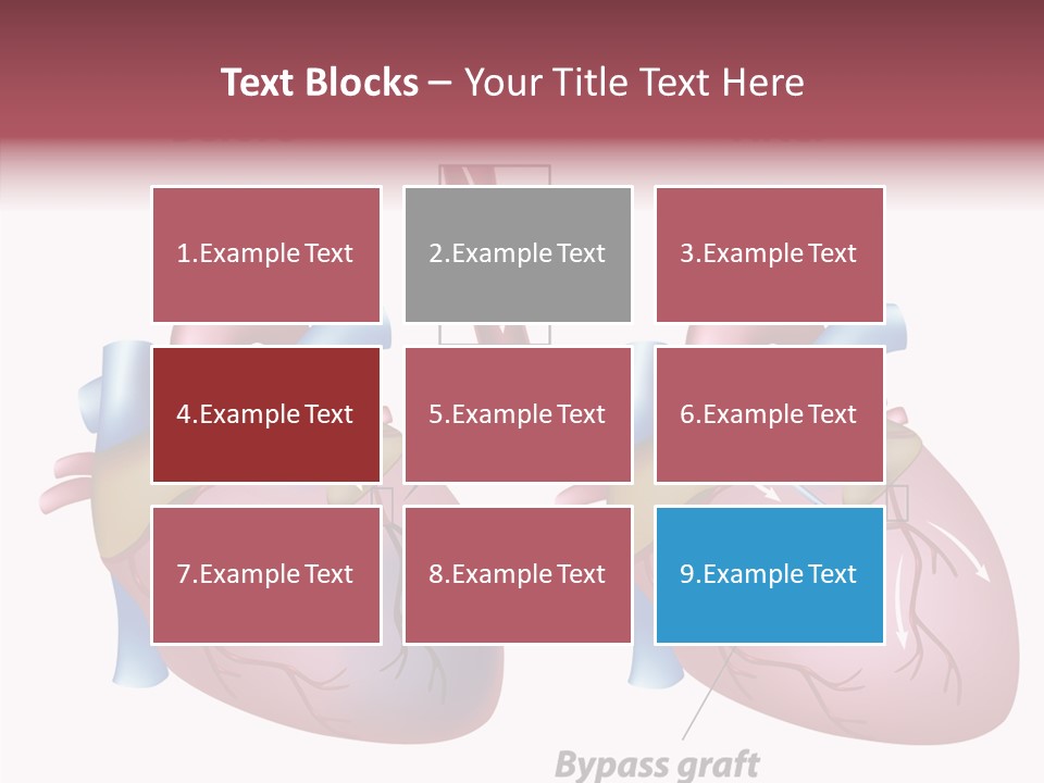 Clogged Heartbeat Illustration PowerPoint Template