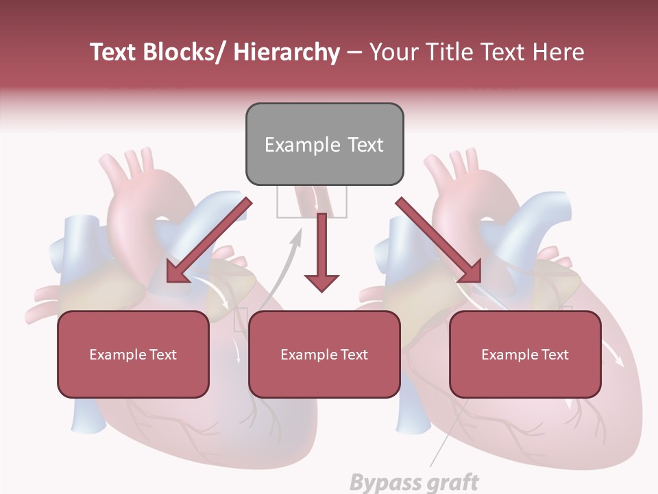 Clogged Heartbeat Illustration PowerPoint Template