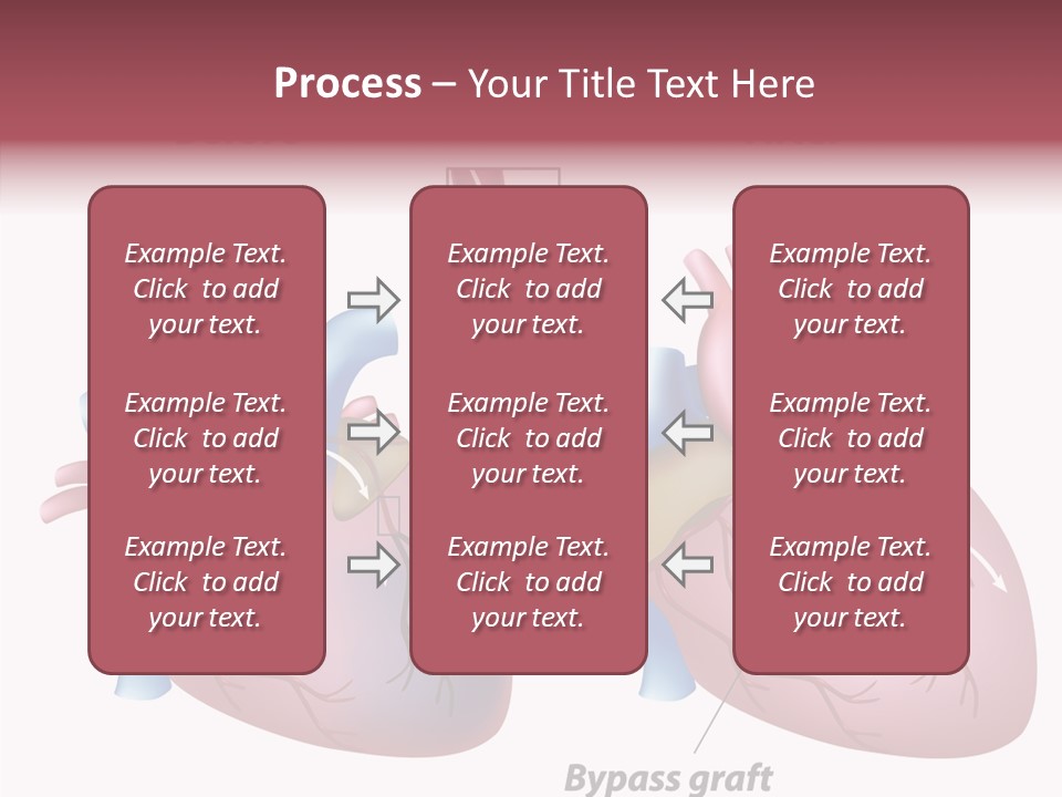 Clogged Heartbeat Illustration PowerPoint Template