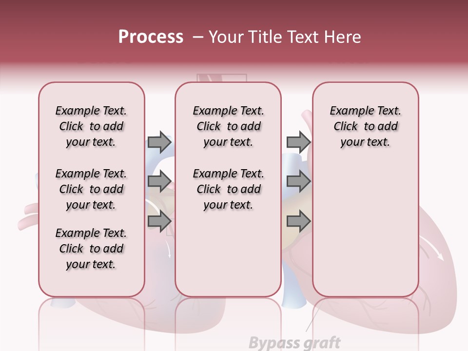Clogged Heartbeat Illustration PowerPoint Template
