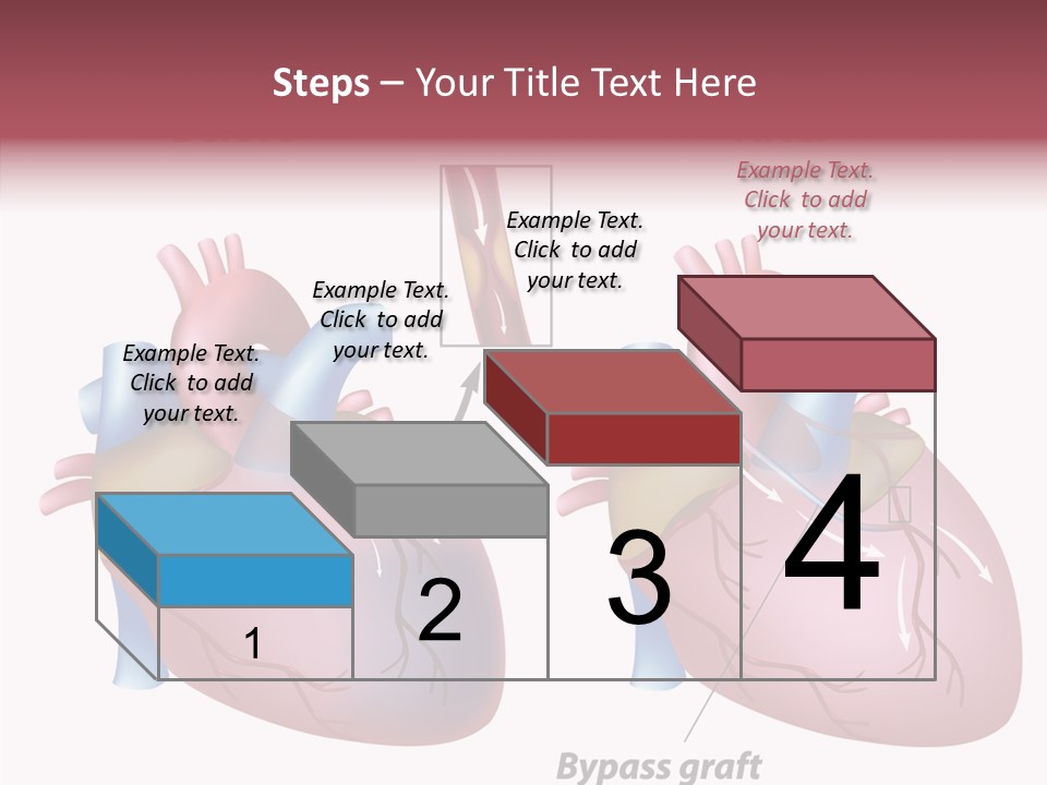 Clogged Heartbeat Illustration PowerPoint Template