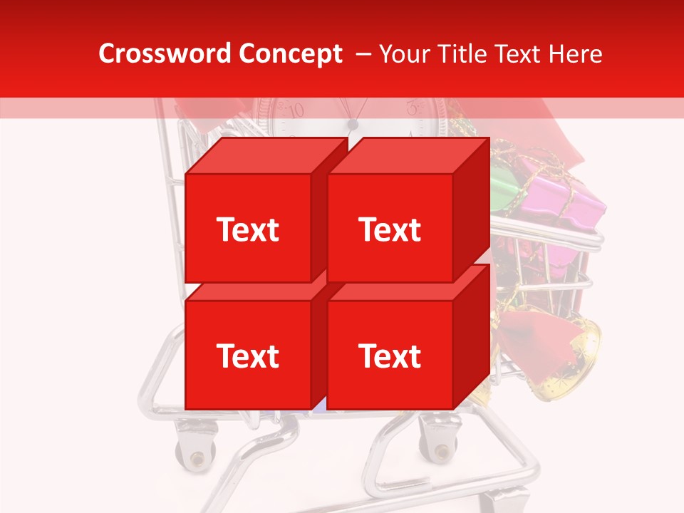 Timer Festive Presents PowerPoint Template
