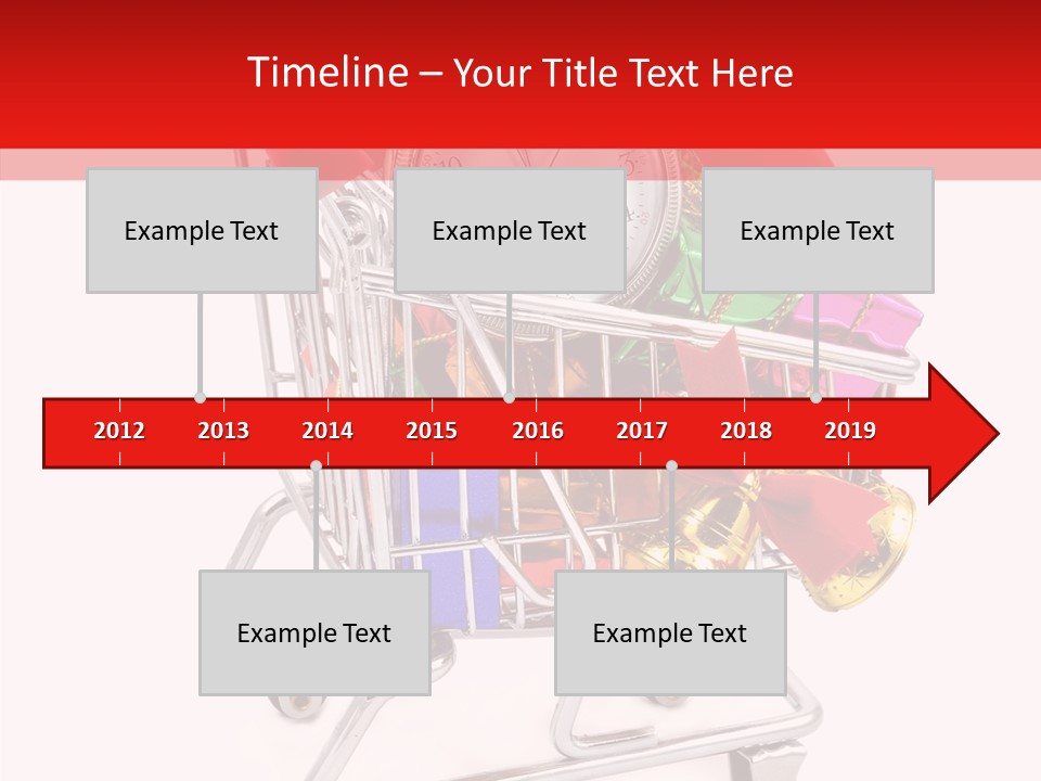 Timer Festive Presents PowerPoint Template