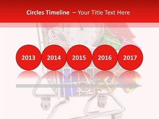Timer Festive Presents PowerPoint Template