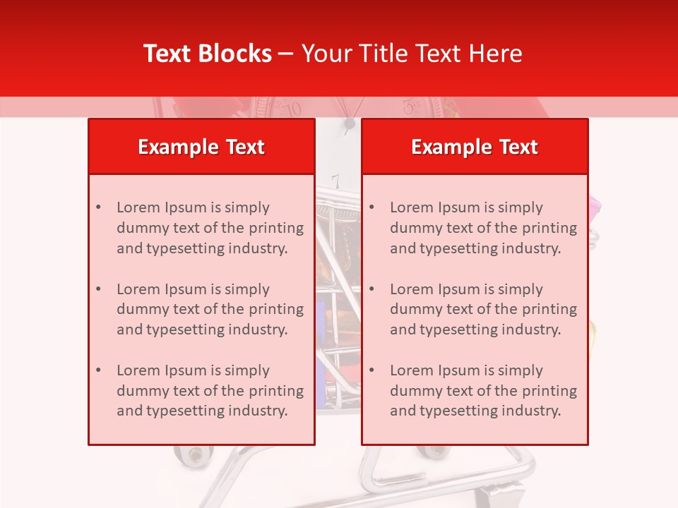 Timer Festive Presents PowerPoint Template