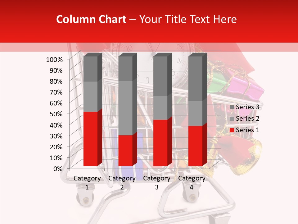 Timer Festive Presents PowerPoint Template