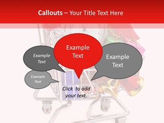 Timer Festive Presents PowerPoint Template