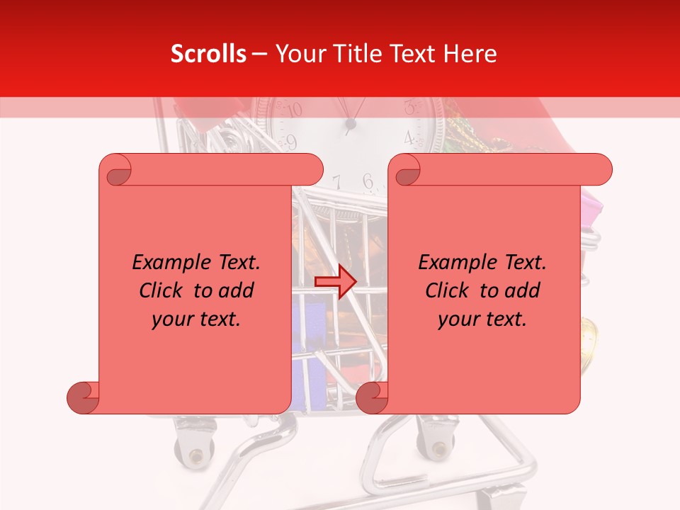 Timer Festive Presents PowerPoint Template