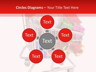 Timer Festive Presents PowerPoint Template